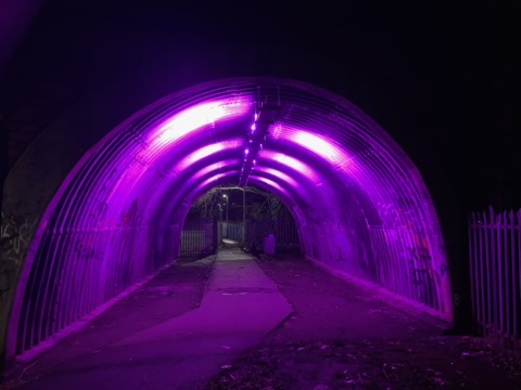 Corporation Underpass Pink